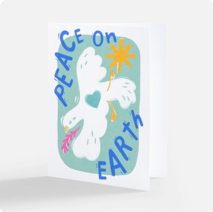 Peace on Earth Greeting Card