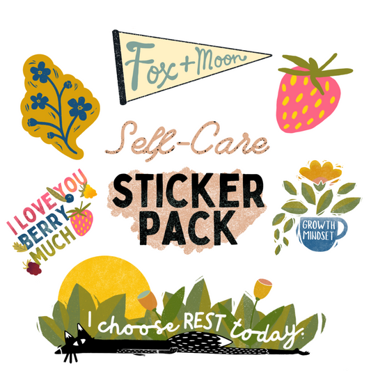 Self-Care Sticker Pack (6)