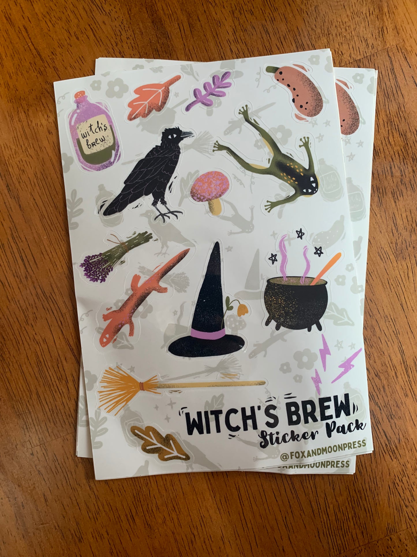 Witch’s Brew Sticker Sheet